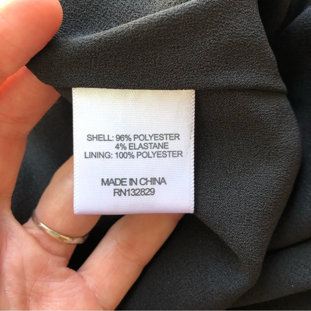 NBD Black Maxi Dress with Twist Front - Picture 12 of 12